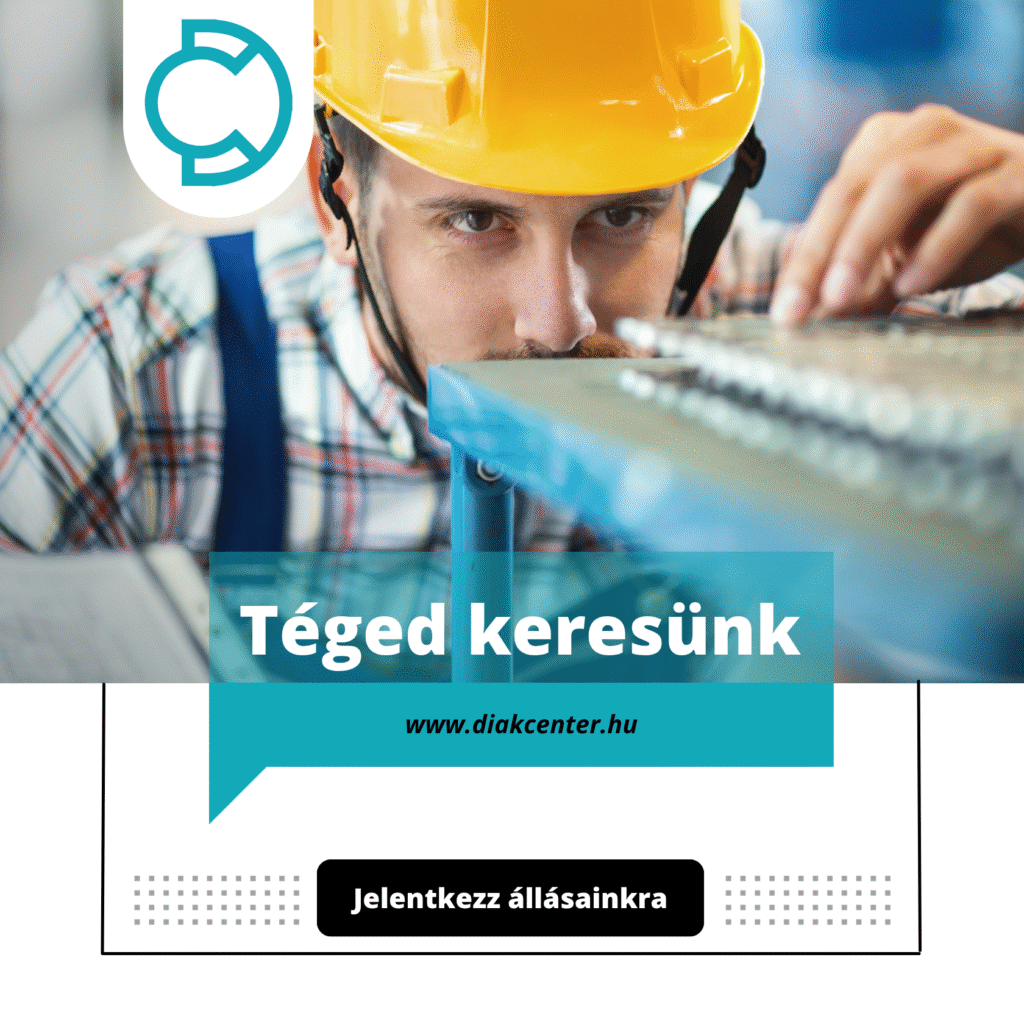 operátor diákmunka
