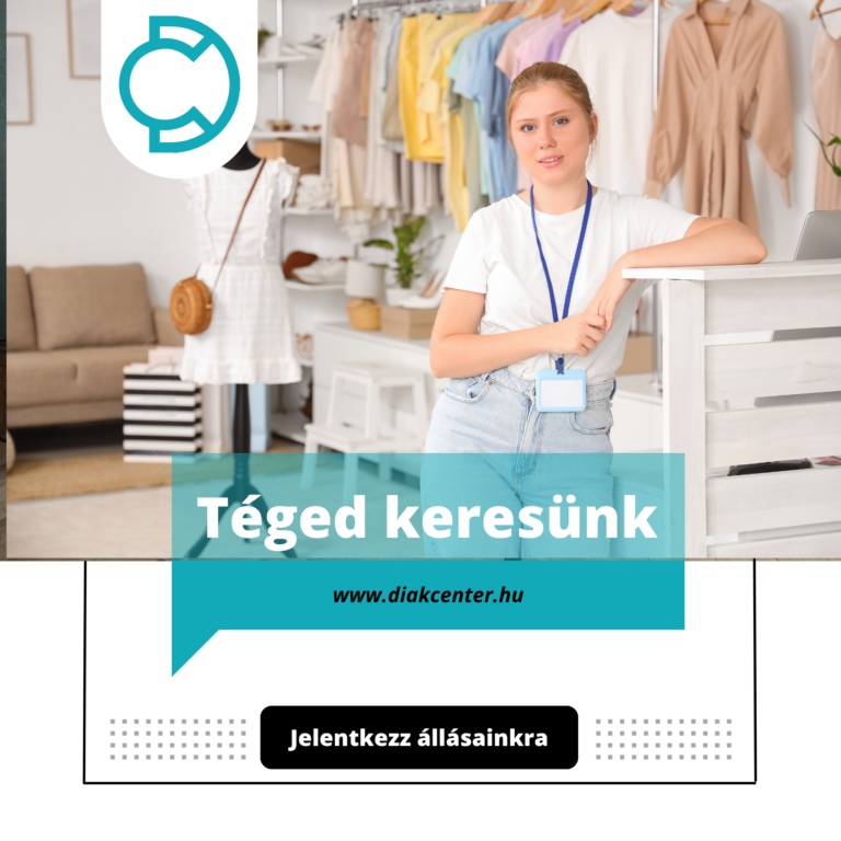 pepco árufeltöltő diákmunka