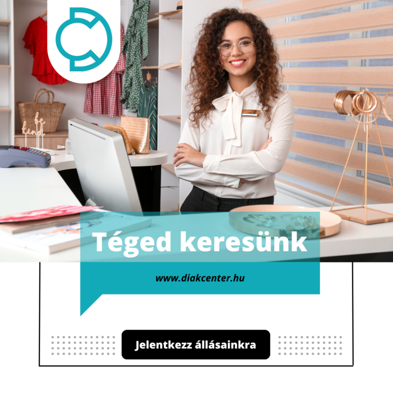 dolgozz a pepcoban a diákcenterrel